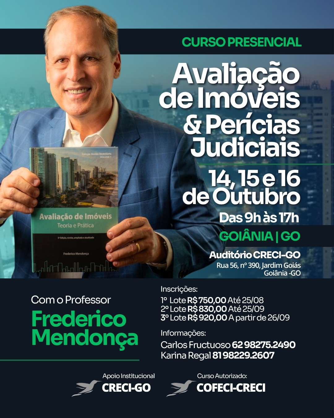 Frederico Mendonca - Curso de Avalição e Perícias Judiciais